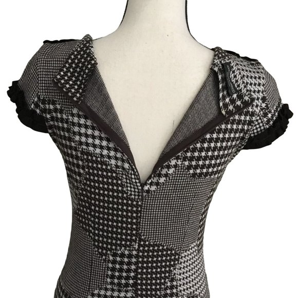 Antonio Derrico Black and White Houndstooth Dress - Picture 6 of 9